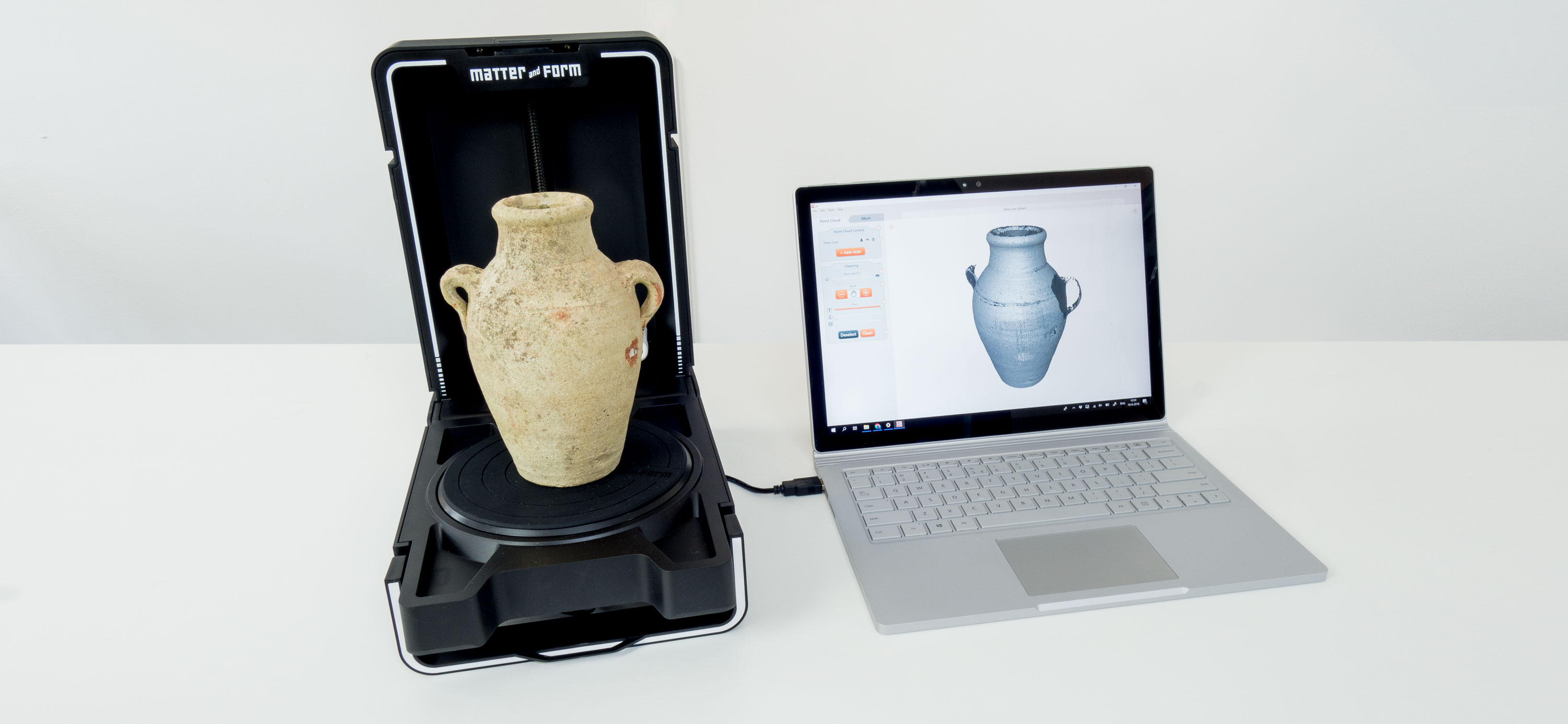 How To Use The Matter And Form 3D Scanner