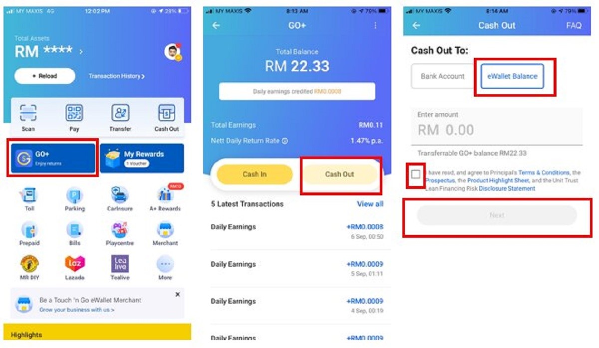 How To Withdraw Money From TNG E-wallet