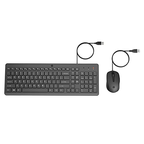 HP 150 Combo - Wired Keyboard and Mouse