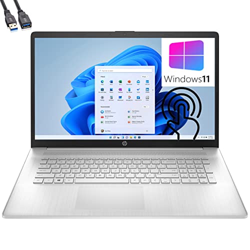 HP 17 17.3" HD+ Touchscreen Laptop with AMD Ryzen 5