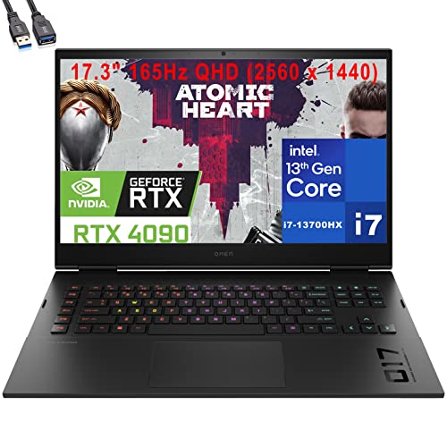 HP 2023 Omen 17 Gaming Laptop - High-Performance Gaming Powerhouse