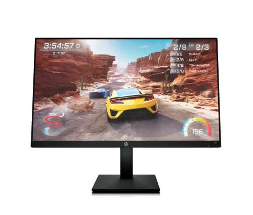 HP 27-inch FHD IPS Gaming Monitor with AMD FreeSync Premium Technology