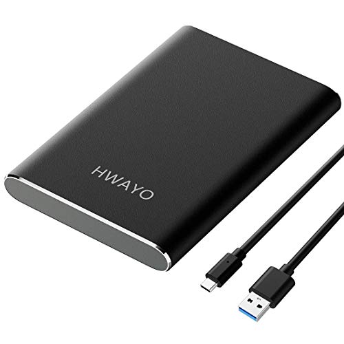 HWAYO 1TB External Hard Drive - Ultra Slim and Portable