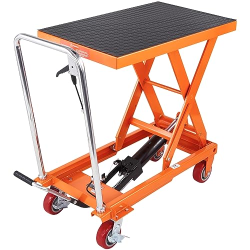 Hydraulic Lift Table Cart