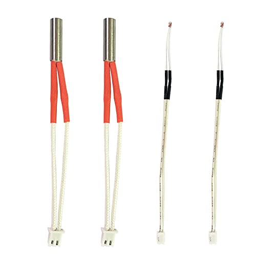 HysiPrui Heater Cartridge 12V 40W Thermistor NTC 100K 3950 for Anycubic Mega I3 3D Printer Extruder