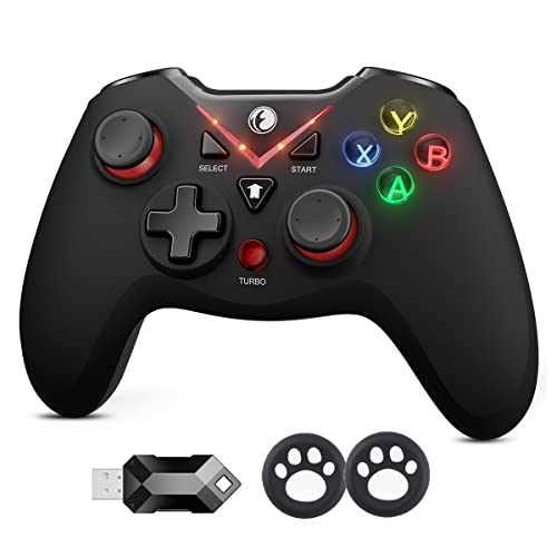 USB Flightstick PC Joystick Controller Simulator Gamepad - Wired Gaming  Control for Flight Stick Simulation Games, Advanced Throttle 4 Axis 8 way  HAT Switch, Realistic Vibration Feedback 
