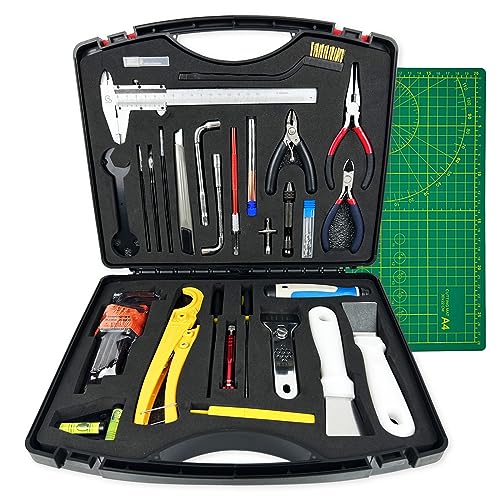 INF3DCOORD 3D Print Tool Kit Box max with Cutting Tool, Cleaning Needles, and More