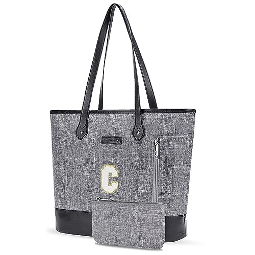 Initial 15.6 Inch Laptop Tote Bag - Stylish and Functional