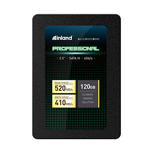 INLAND Professional 120GB SSD 2.5" SATA III Internal Solid State Drive