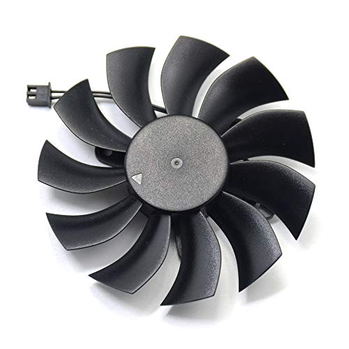inRobert PLA09215S12L 85mm 2pin Video Card Fan Replacement for EVGA GTX 1050 Ti Graphic Card