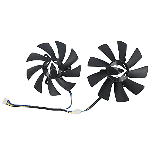 inRobert Video Card Fan Replacement Cooler for Zotac Gaming RTX 2060 Graphics Card ZT-T20600K-10M (Fan-AB)