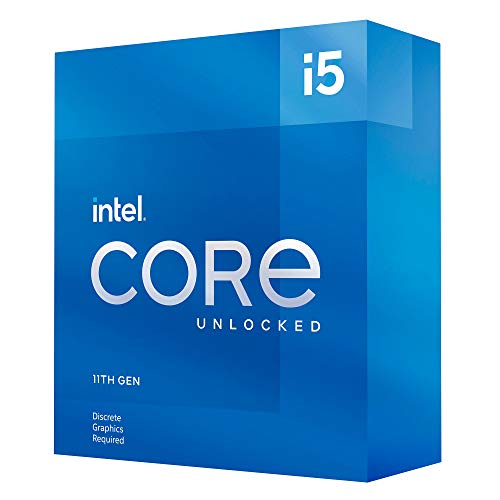 Intel® Core™ i5-11600KF Desktop Processor 6 Cores