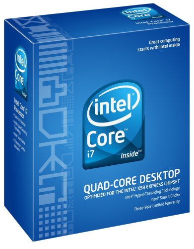 Intel Core i7 Processor i7-920 2.66GHz 8 MB LGA1366 CPU BX80601920