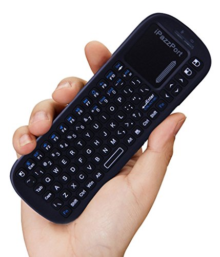 iPazzPort Mini Wireless Keyboard with Touchpad Mouse Combo
