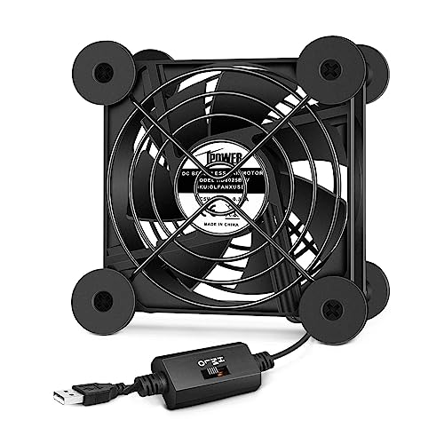 iPower Quiet Cooling Fan 80mm - Reliable and Convenient USB Case Fan