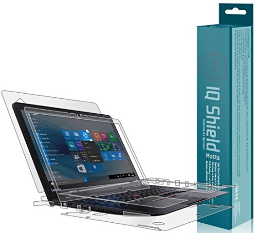 IQShield Matte Full Body Skin Compatible with Lenovo ThinkPad 13 Ultrabook (20GJCT01WW), Anti-Glare (Full Coverage) Anti-Bubble TPU Film