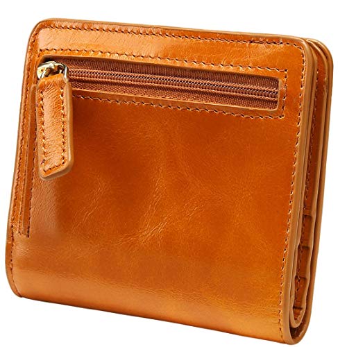 Itslife Women's Rfid Blocking Leather Pocket Wallet
