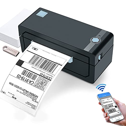 JADENS Bluetooth Thermal Shipping Label Printer