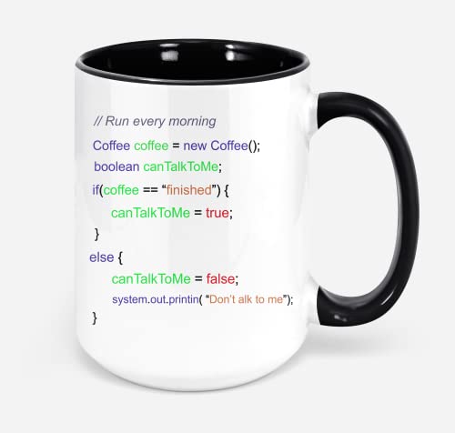 Java Program Coffee Mug - Perfect Gift for Programmers!