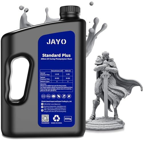 JAYO 3D Printer Resin - Higher Precision & Stronger Toughness