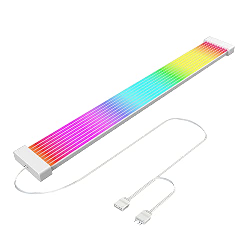 JAZZCOOLING PC RGB Light Strip for PSU Cables PC RGB GPU Cable