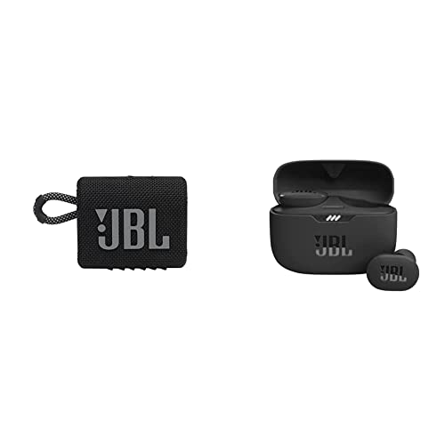 JBL Go 3 and Tune 130NC TWS True Wireless in-Ear Noise Cancelling Headphones