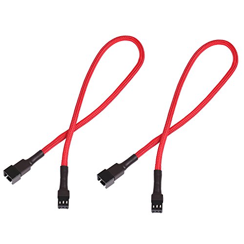 JBtek Fan Extension Cable, Red