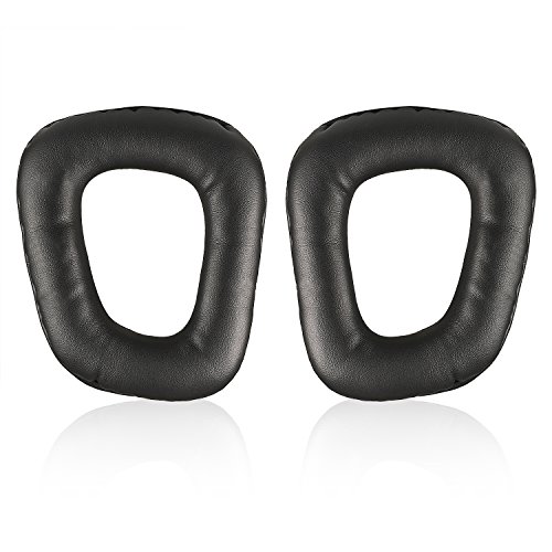 Jecobb Replacement Earpads for Logitech Gaming Headsets (Black)