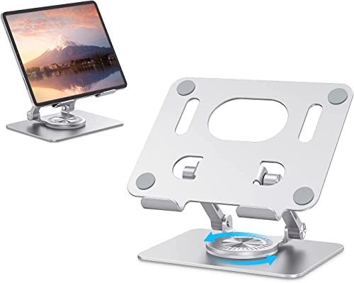 JOIOT Tablet Stand: Adjustable, Rotating, and Portable