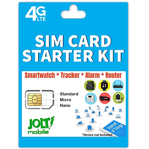 Jolt Mobile AT&T 4G LTE SIM Card Starter Kit