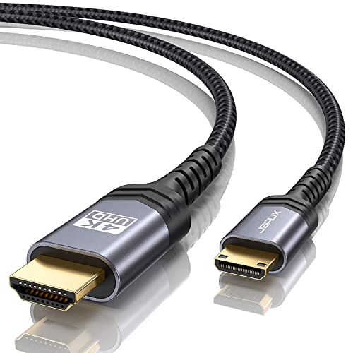 JSAUX Mini HDMI to HDMI Cable - Reliable and Versatile Connectivity