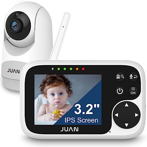 JUAN Baby Monitor - 3.2'' Video Baby Camera Monitor No WiFi
