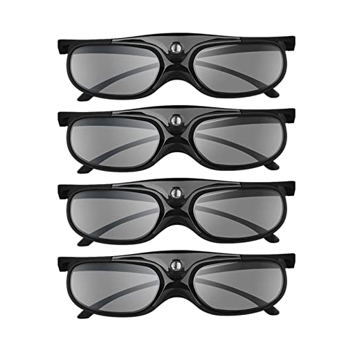 JX30 Rechargeable DLP 3D Glasses 4 Pack