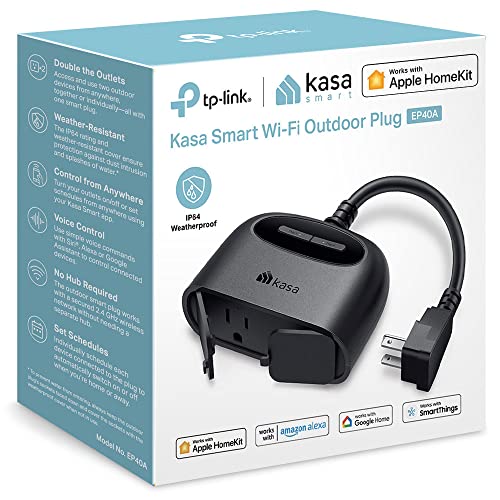 Kasa Apple HomeKit Outdoor Smart Plug