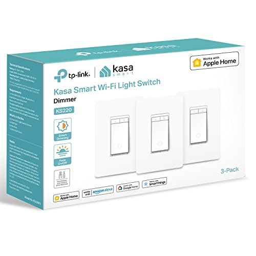 Kasa Apple HomeKit Smart Dimmer Switch