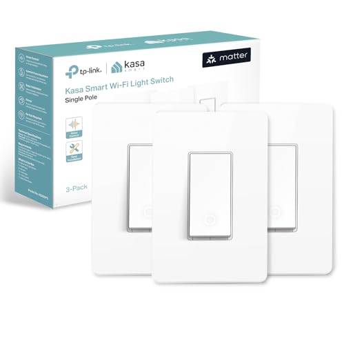 Kasa Matter Smart Light Switch: Ultimate Flexibility with Voice Control