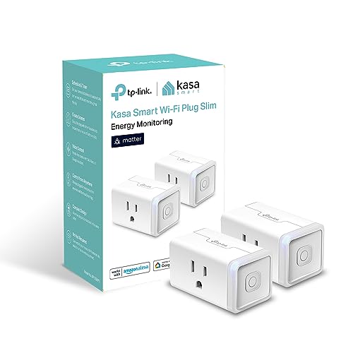 Kasa Matter Smart Plug with Energy Monitoring