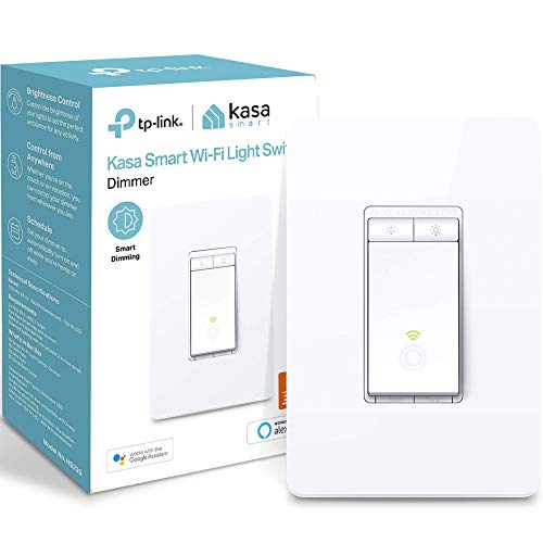 Kasa Smart Dimmer Switch HS220 - Add Smart Control to Your Lights