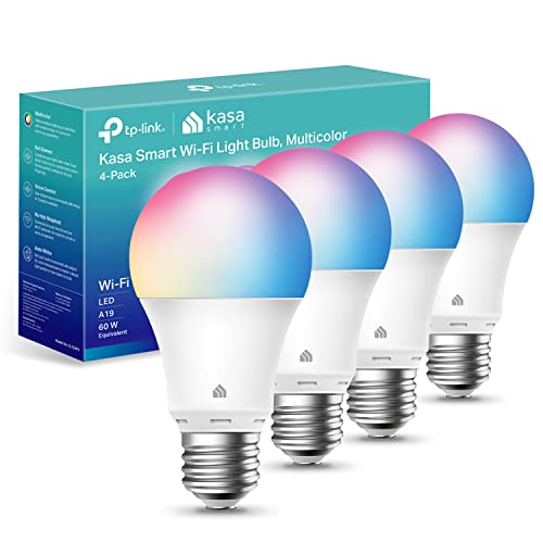 Kasa Smart Light Bulbs - Color Changing WiFi Bulbs