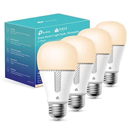 Kasa Smart Light Bulbs - Dimmable LED Bulbs for Alexa and Google Home