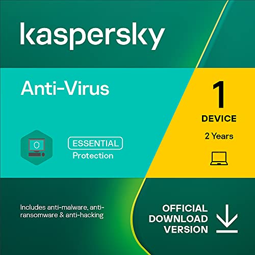 Kaspersky Anti-Virus 2023 | 1 Device | 2 Years | PC | Online Code