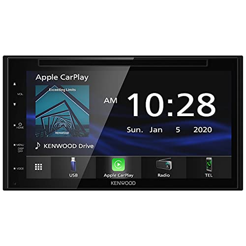 Kenwood DDX57S Car Stereo with CarPlay, Android Auto, Bluetooth