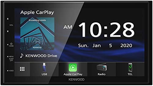 Kenwood DMX4707S Receiver with Apple CarPlay and Android Auto