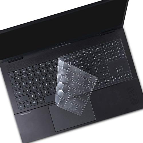Keyboard Cover for 15.6 HP OMEN Gaming Laptop 15-ek 15-en 15-en1097nr 15-en1010nr 15t-ek100 15z-en0000, HP Omen 16 16t-b100 16t-k000 16-b1747nr 16-n0797nr, Omen 17 17t-ck100 17-ck1010nr -TPU