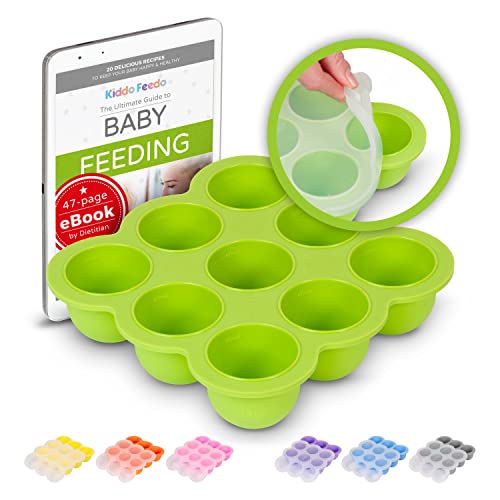 KIDDO FEEDO Baby Food Storage Container and Freezer Tray