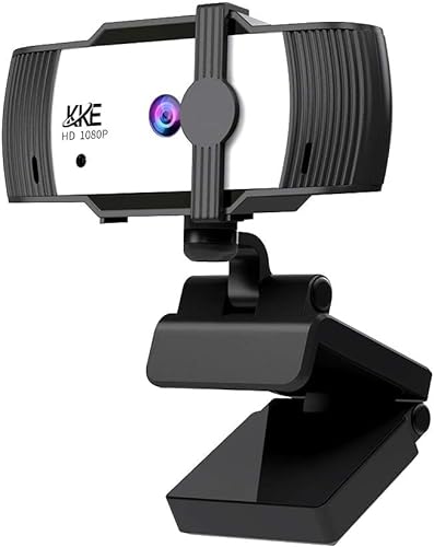 KKE 1080P AutoFocus Webcam with Dual Microphones