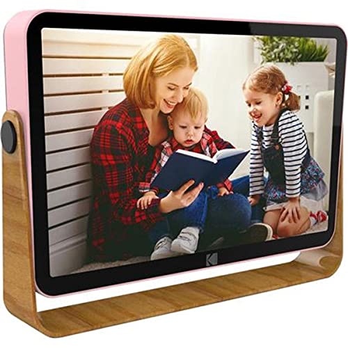 Kodak Rechargeable Wi-Fi Digital Picture Frame (10-Inch, Rose Gold)