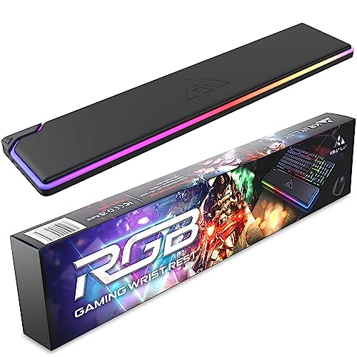 Kraylay RGB Backlit Gaming Wrist Rest