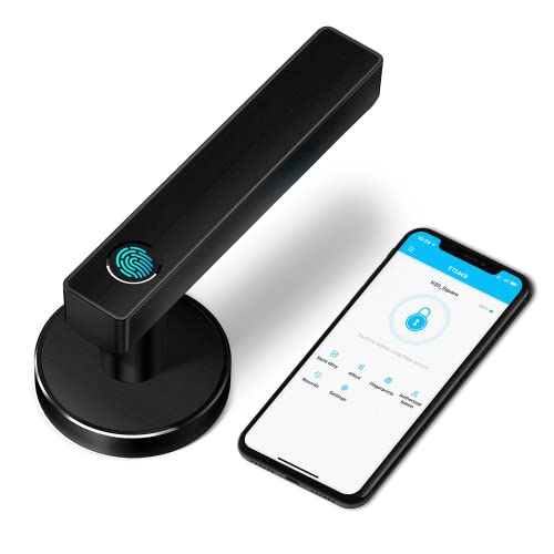 KUCACCI Smart Door Lock: Fingerprint, Bluetooth, Easy Install