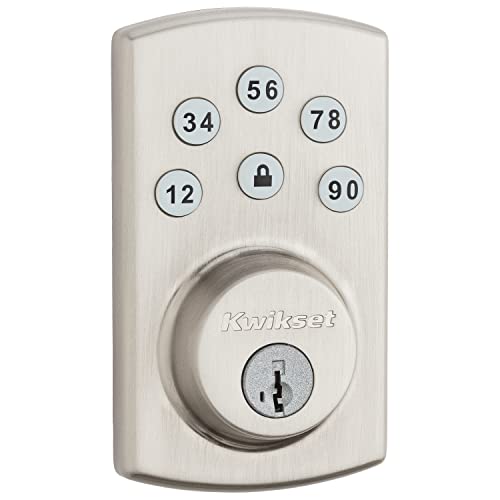 Kwikset Powerbolt 907 Keyless Entry Deadbolt Electronic Door Lock